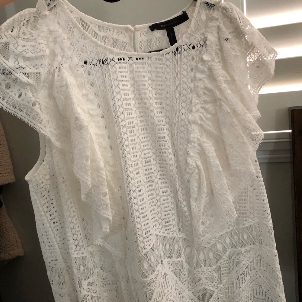 BCBG lace top